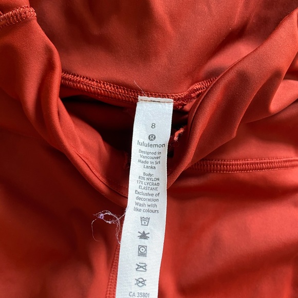 Lululemon Fast and Free Leggings, 25 inch - Picture 4 of 5